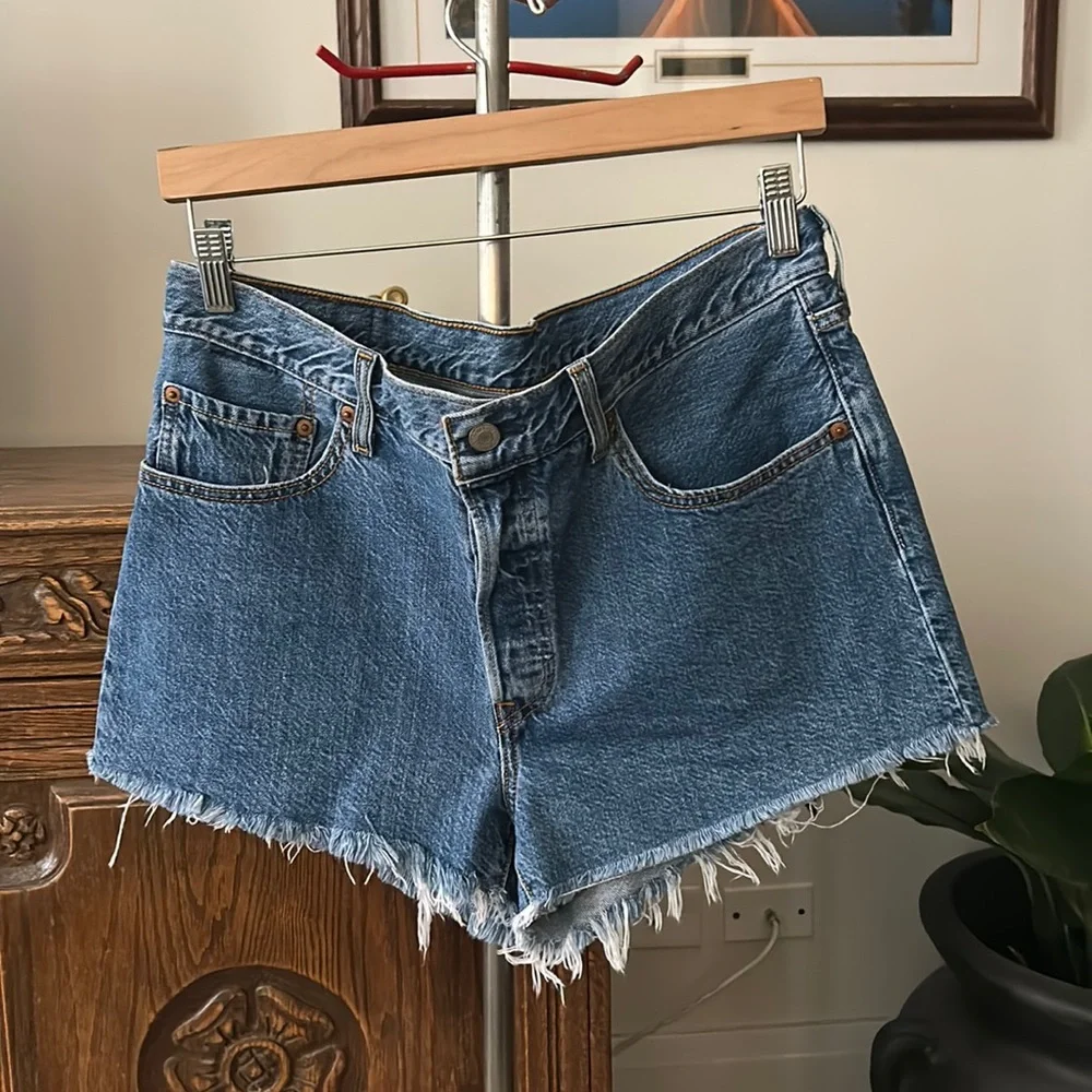 Levi’s 501 Denim Shorts - Picture 1 of 6